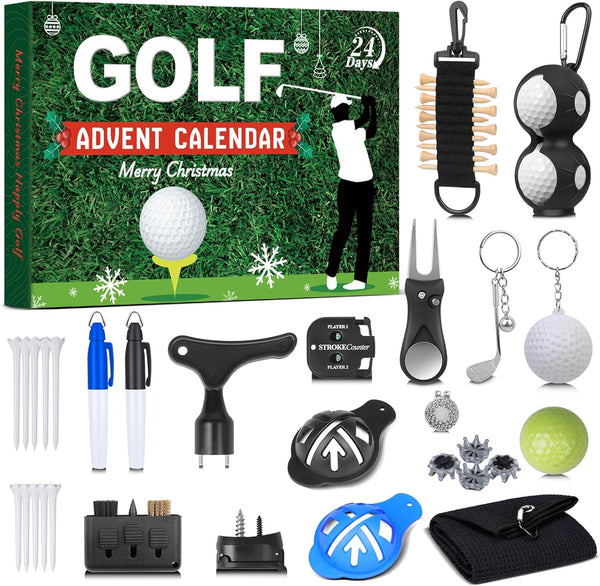 Golf Advent Calendar 2026 – 24 Days Golf Surprises Christmas Countdown