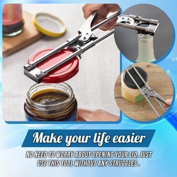 🎁Adjustable Multifunctional Stainless Steel Can Opener