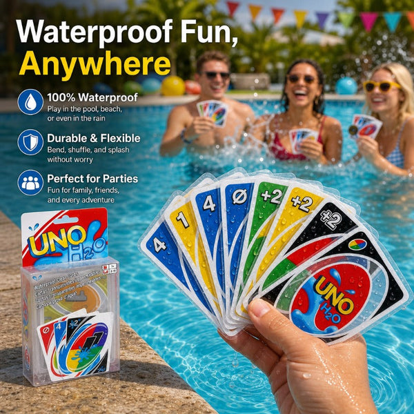 Waterproof Poolside Card Game