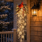 Christmas Hanging Snowflake & Crystal LED Light thumbnail 12