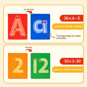 Wooden Alphabet & Number Tracing Board thumbnail 2