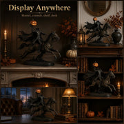 Midnight Chase Headless Horseman LED Statue thumbnail 12