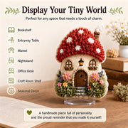 Whimsical Village 3D Fabric Poke Art Kit thumbnail 3