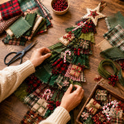 🎄Beginner-Friendly DIY Oversized Patchwork Christmas Tree Door Hanging Kit thumbnail 10
