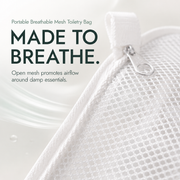 🧼 Portable Quick-Dry Mesh Toiletry Bags – Hanging Travel Organizers with Toothbrush Slots thumbnail 3