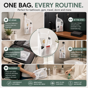 🧼 Portable Quick-Dry Mesh Toiletry Bags – Hanging Travel Organizers with Toothbrush Slots thumbnail 5
