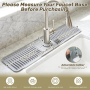 Adjustable Silicone Faucet Splash Guard Mat – Quick-Dry Sink Water Catcher for Kitchen & Bathroom thumbnail 7