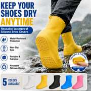 Heavy-Duty Rain Shoe Covers – Anti-Slip & Fold Into Your Bag thumbnail 5