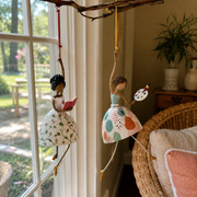 🌈Whimsical Dancing Lady Hanging Ornament thumbnail 18