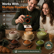 One-Touch Latte Art Camera – Coffee Stencil Printer thumbnail 4