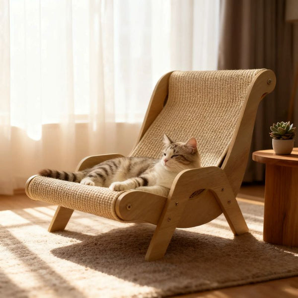 Cat Scratch Board Lounge Chair