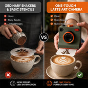One-Touch Latte Art Camera – Coffee Stencil Printer thumbnail 2