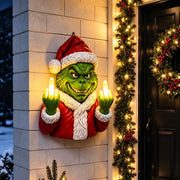 3D-Mischievous Christmas LED Middle Finger Wall Light – Funny Holiday Decor thumbnail 2