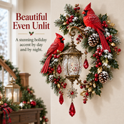 Cardinal Christmas Lantern Glow™ – Lighted Holiday Wall Decor thumbnail 2