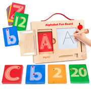 Wooden Alphabet & Number Tracing Board thumbnail 1