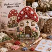 Whimsical Village 3D Fabric Poke Art Kit thumbnail 9