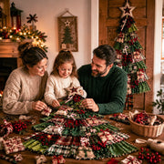 🎄Beginner-Friendly DIY Oversized Patchwork Christmas Tree Door Hanging Kit thumbnail 12
