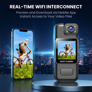 4K Body Cam With Rotatable Lens thumbnail 3