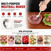 Stainless Steel Meatball Scoop Ball Maker Tool thumbnail 5