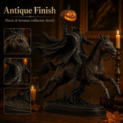 Midnight Chase Headless Horseman LED Statue thumbnail 6