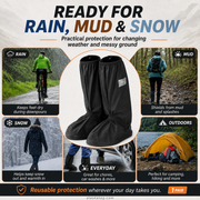 Reusable Waterproof Boot Covers for Rain, Mud & Snow thumbnail 6