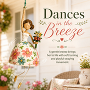 🌈Whimsical Dancing Lady Hanging Ornament thumbnail 3