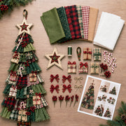 🎄Beginner-Friendly DIY Oversized Patchwork Christmas Tree Door Hanging Kit thumbnail 11