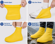 Heavy-Duty Rain Shoe Covers – Anti-Slip & Fold Into Your Bag thumbnail 3