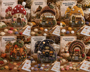 Whimsical Village 3D Fabric Poke Art Kit thumbnail 15