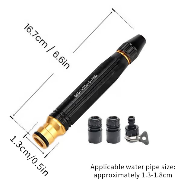 Heavy Duty Adjustable Twist  Nozzle Jet Sweeper Nozzle
