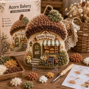Whimsical Village 3D Fabric Poke Art Kit thumbnail 10