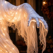 👻Swirling Ghost Pumpkin Yard Lamp🎃 thumbnail 6