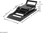 Capacity Hydraulic Underbody Access Car Lift with Ramp thumbnail 4