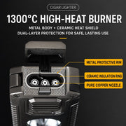 5-in-1 Jet Torch Cigar Lighter thumbnail 3