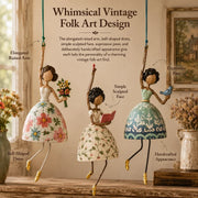 🌈Whimsical Dancing Lady Hanging Ornament thumbnail 6