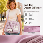 Large-Capacity Multi-Pocket Canvas Tote Bag thumbnail 5