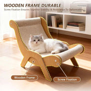 Cat Scratch Board Lounge Chair thumbnail 6