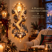 Jesus Light of Heaven Christmas Wall Hanging thumbnail 6