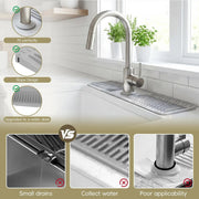 Adjustable Silicone Faucet Splash Guard Mat – Quick-Dry Sink Water Catcher for Kitchen & Bathroom thumbnail 8