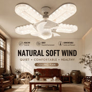 Foldable Crystal Fan Light thumbnail 1