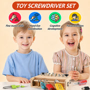 Wooden Screwdriver Lock & Key Activity Board thumbnail 7