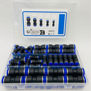 1/4 Inch Pneumatic Push-to-Connect Air Hose Fittings Kit thumbnail 11