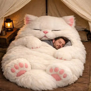 Fluffy cat sleeping bag– Soft, Warm & Purrfectly Cozy thumbnail 4