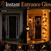 MerryCascade™ Glowing Christmas Door Hanger thumbnail 9