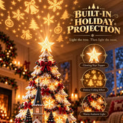 🎄Christmas Village Projection Centerpiece – 4 Themed Villages thumbnail 6