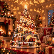 🎄Christmas Village Projection Centerpiece – 4 Themed Villages thumbnail 19