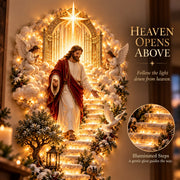 Jesus Light of Heaven Christmas Wall Hanging thumbnail 8