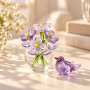 Avelle Glass Bloom & Bird Set thumbnail 10