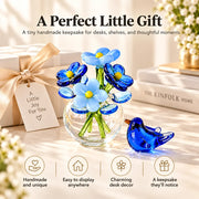 Avelle Glass Bloom & Bird Set thumbnail 3