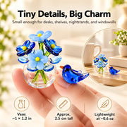 Avelle Glass Bloom & Bird Set thumbnail 6